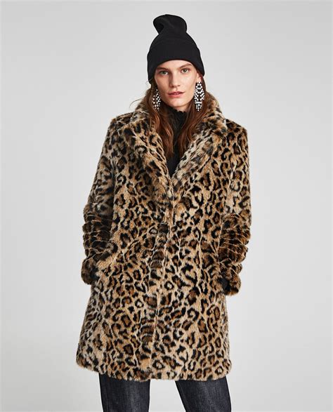 leopard coat|leopard coat zara.